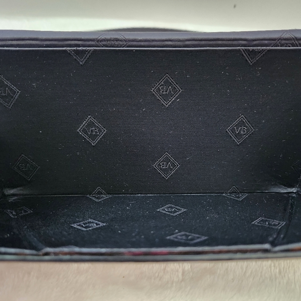 Vera Bradley Modern Lights Foldable Triangle Sunglasses Hard Case - Picture 6 of 8